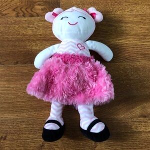 Pink & White My First Doll Lovey